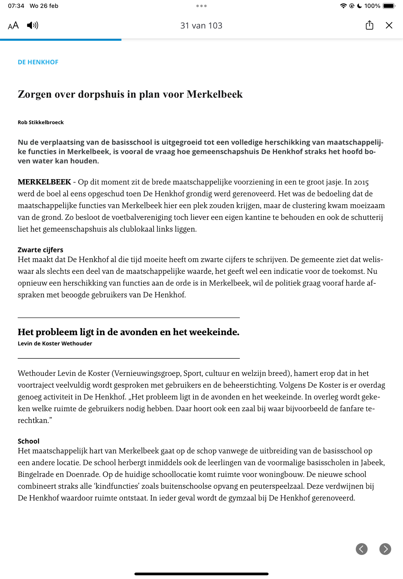 De Henkhof Merkelbeek